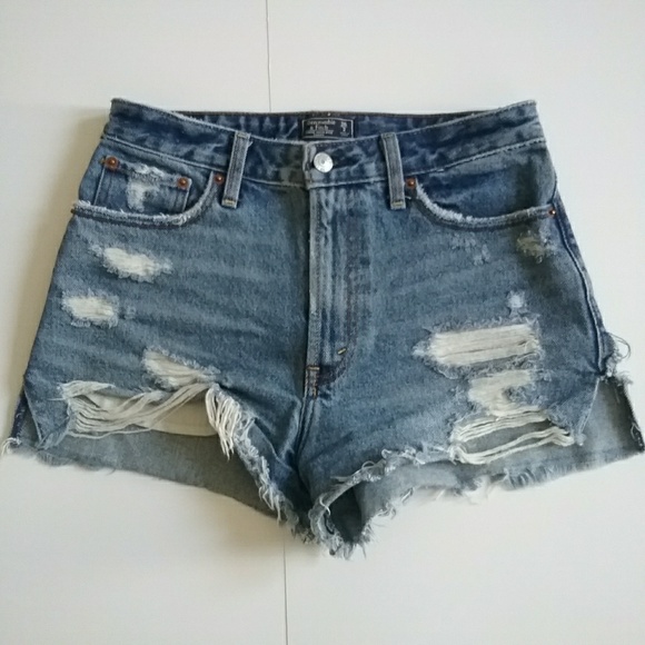 Abercrombie & Fitch Pants - Abercrombie & Fitch | Annie High Rise Jean Shorts